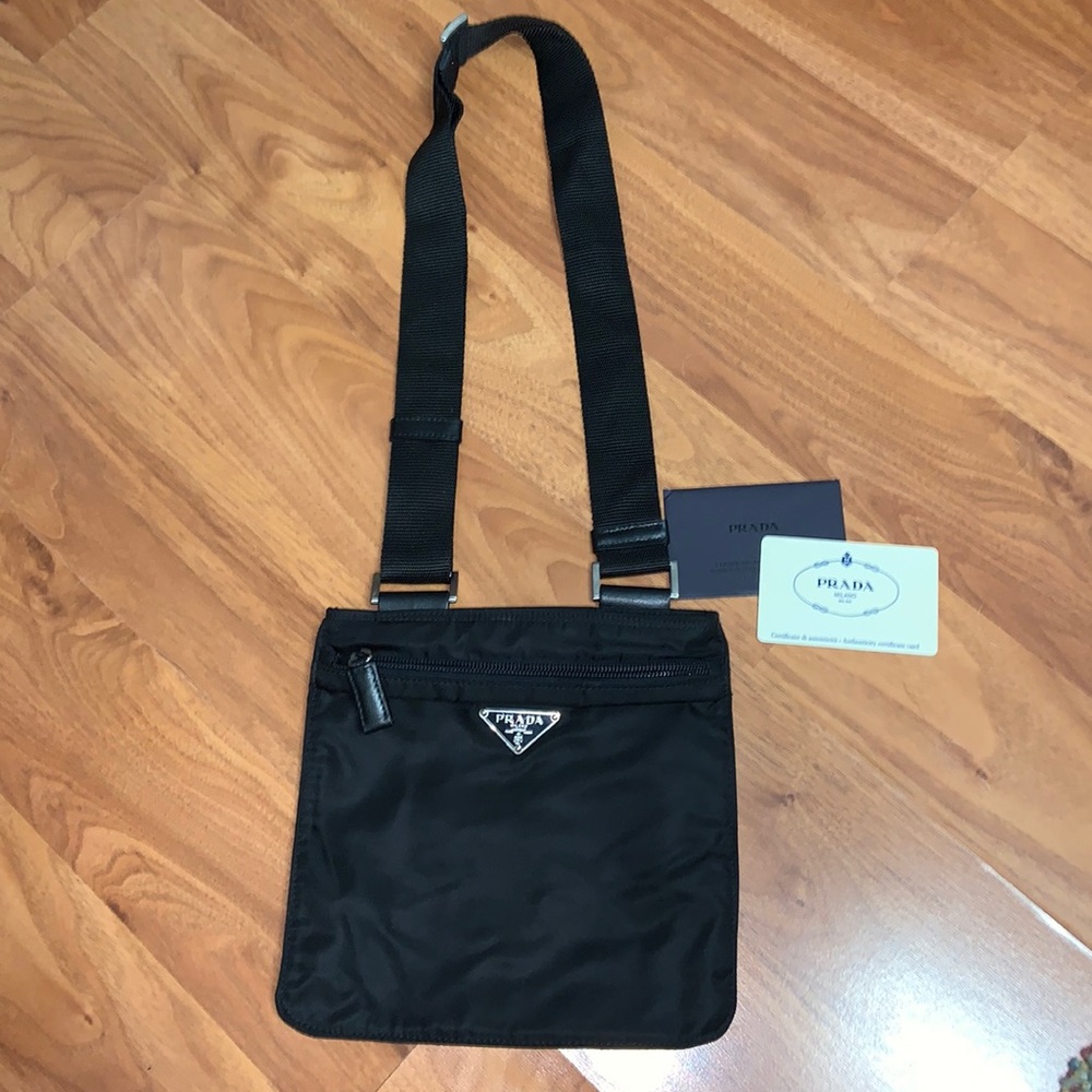 Authentic Prada Nylon Crossbody Bag